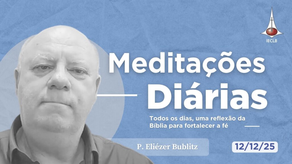 Capa do Video de Meditação Diária