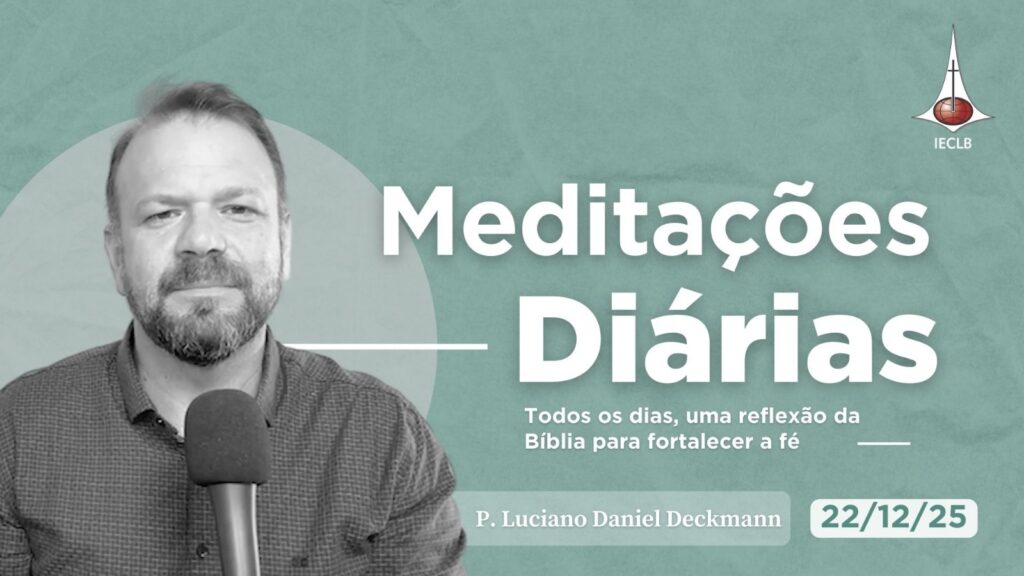 Capa do Video de Meditação Diária
