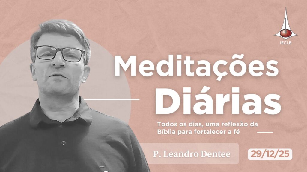Capa do Video de Meditação Diária