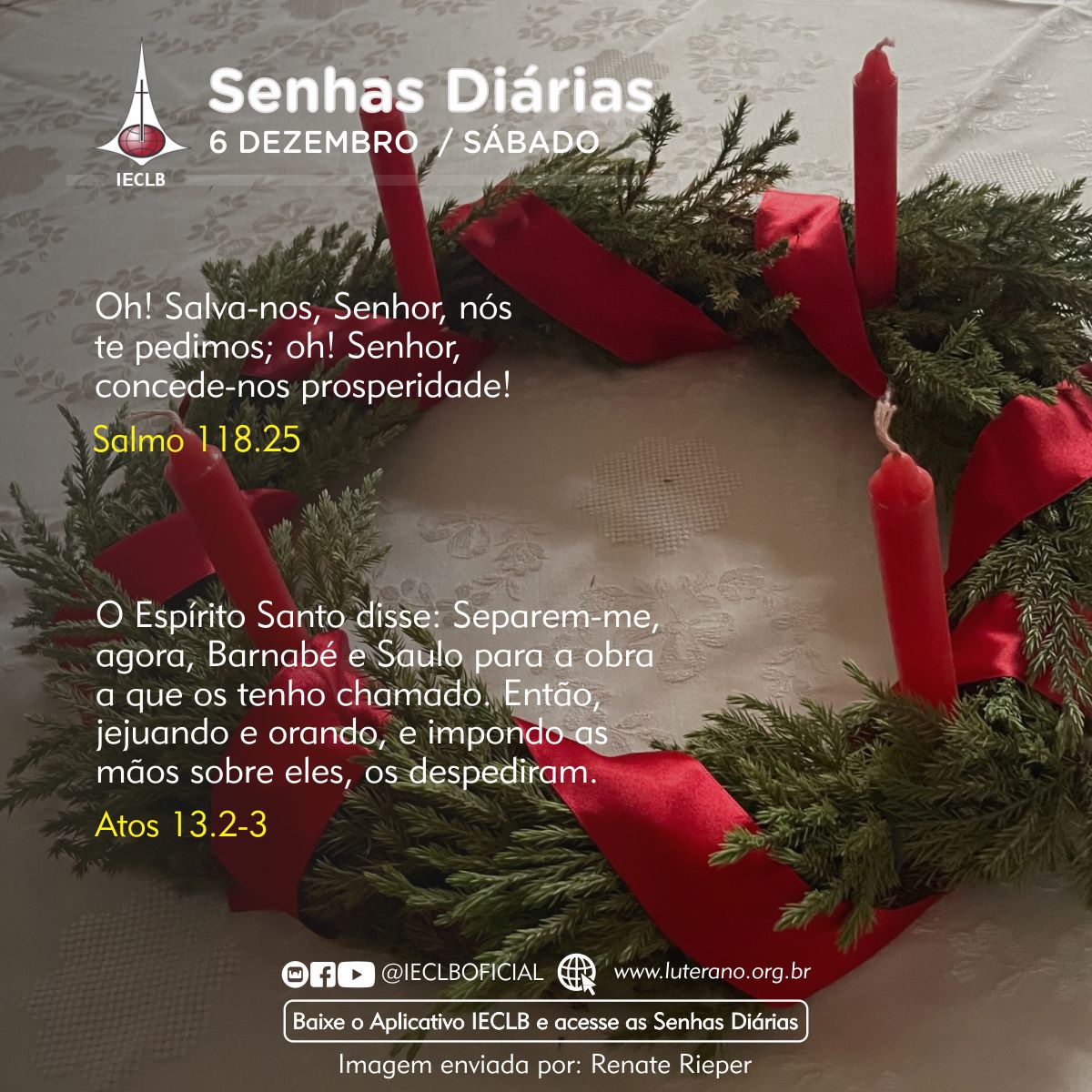 Senhas Diárias 06 12 2025