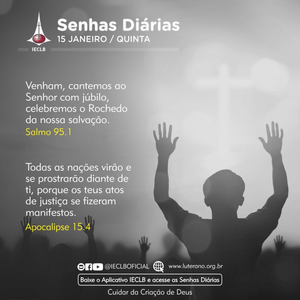 Senhas Diárias 15 01 2026