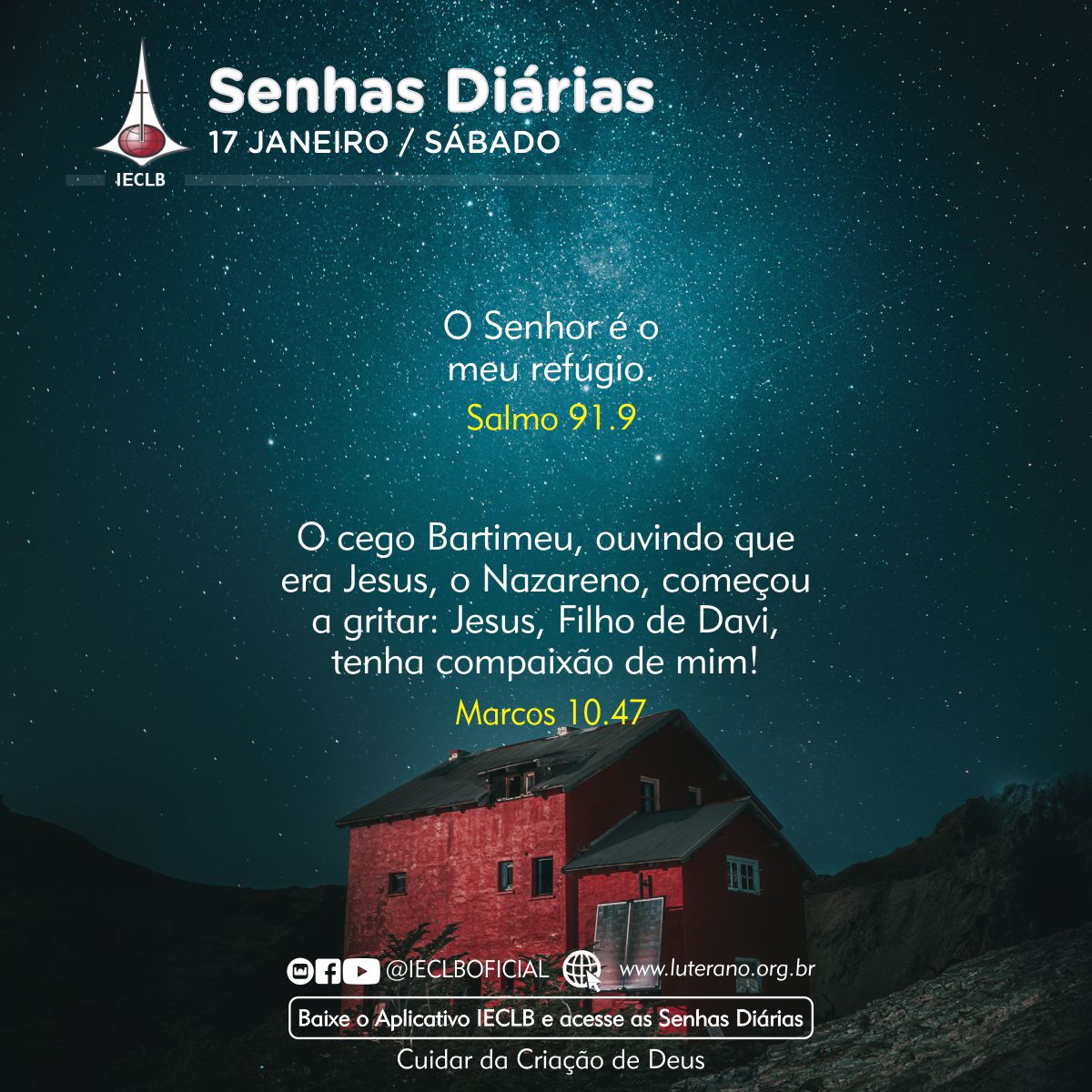 Senhas Diárias 17 01 2026