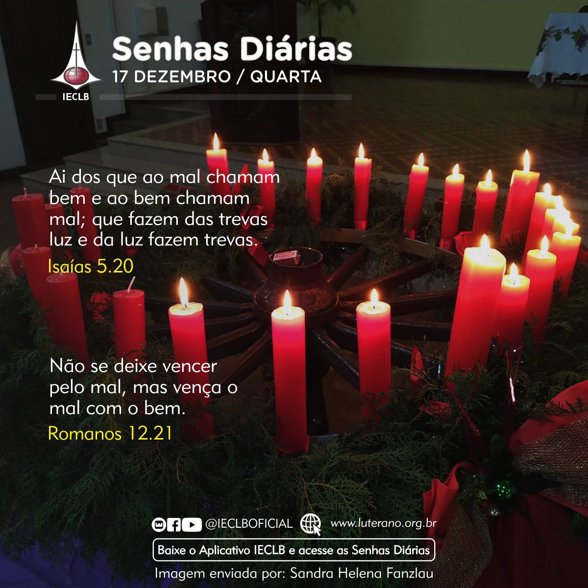 Senhas Diárias 17/12/2025