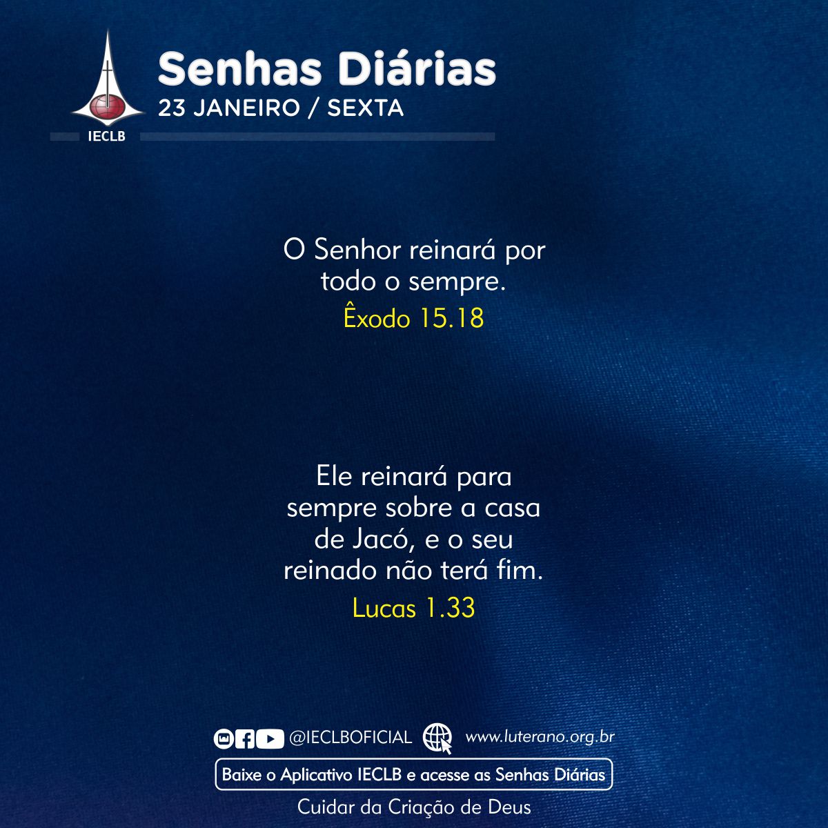 Senhas Diárias 23 01 2026