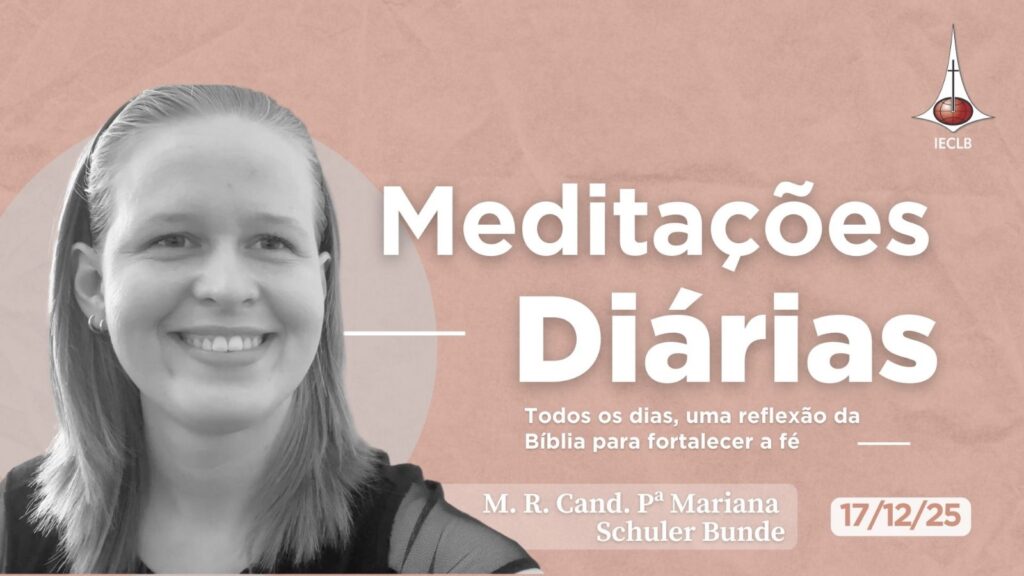 Capa do Video de Meditação Diária