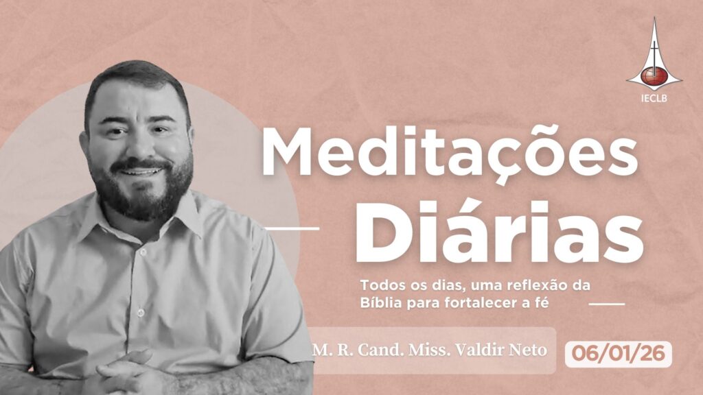 Capa do Video de Meditação Diária