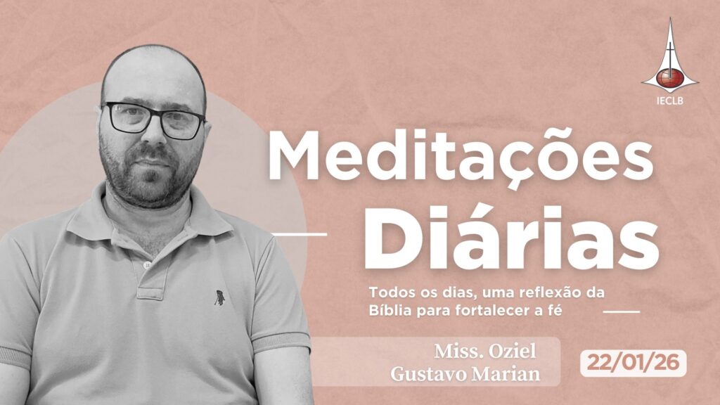 Capa do Video de Meditação Diária