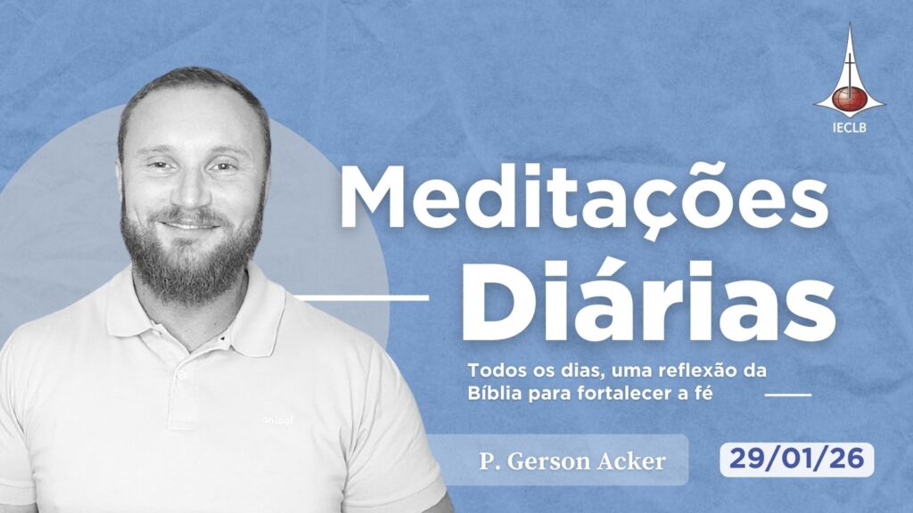 Capa do Video de Meditação Diária