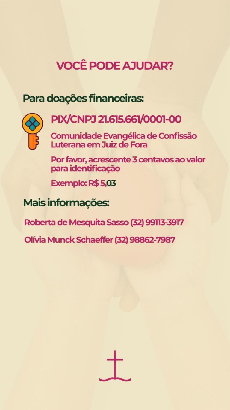 Campanha Doações MInas Gerais - PIX