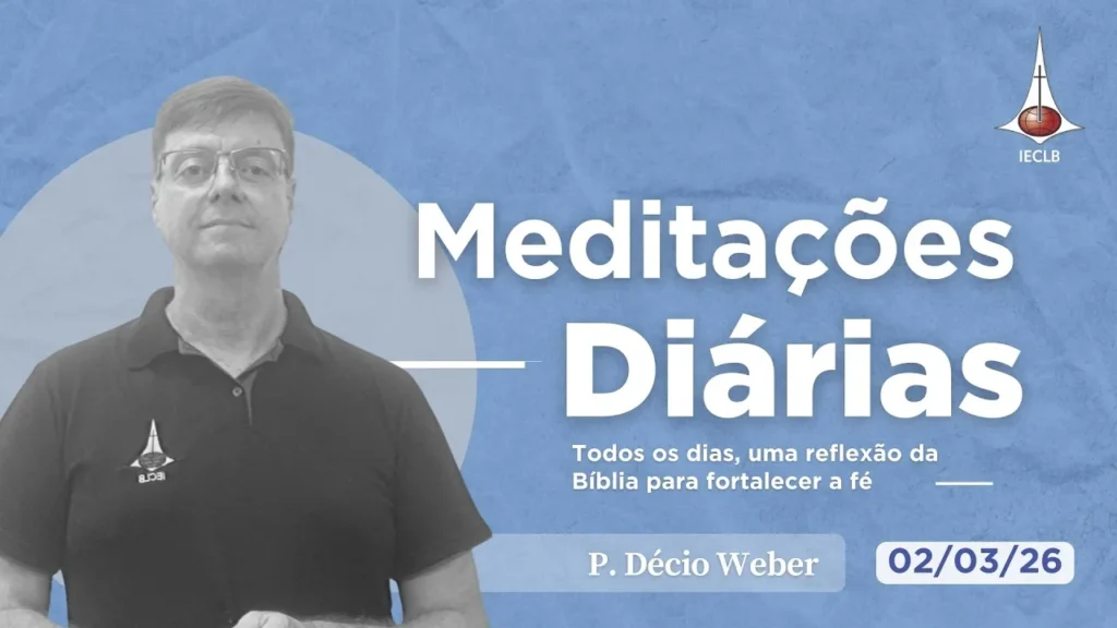 Capa do Video de Meditação Diária