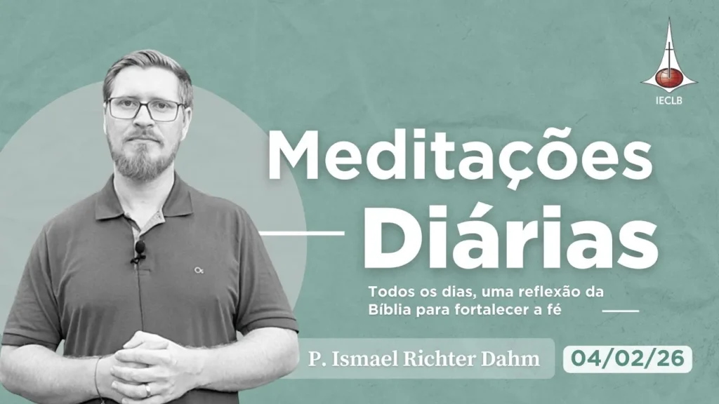 Capa do Video de Meditação Diária