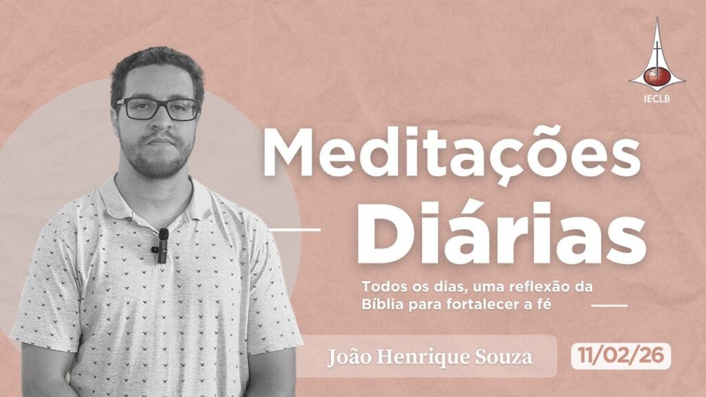 Capa do Video de Meditação Diária