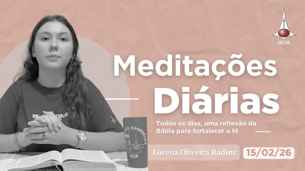 Capa do Video de Meditação Diária