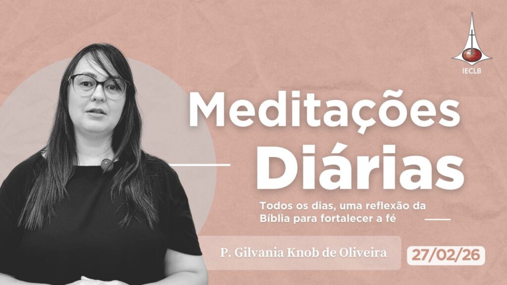 Capa do Video de Meditação Diária