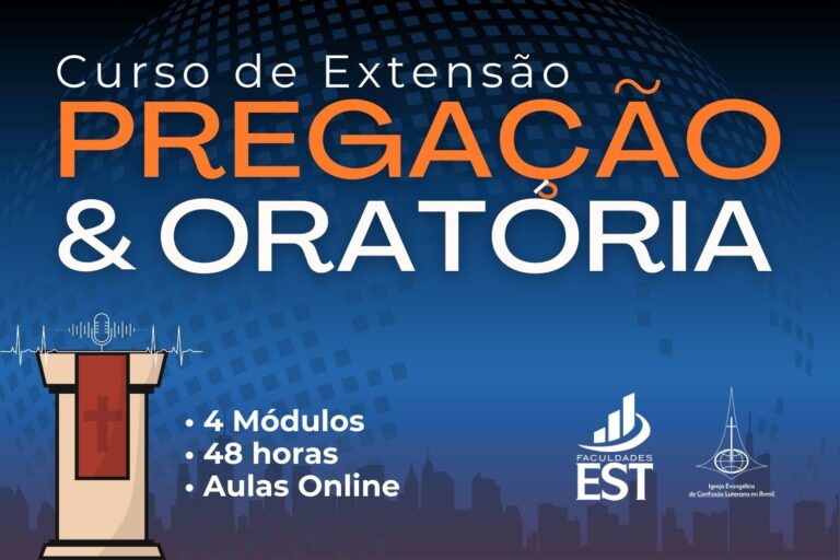 Curso de Extensão Pregação e Oratória - 4 módulos - 2026