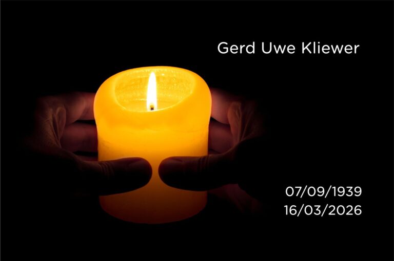 Falecimento Pastor Gerd Uwe Kliewer