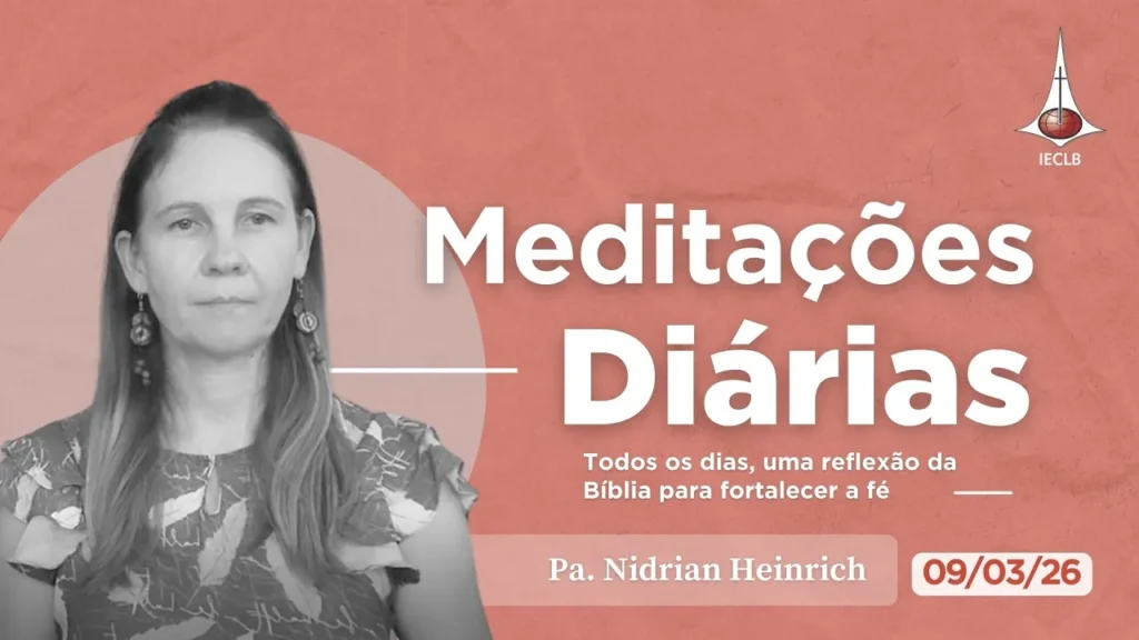 Capa do Video de Meditação Diária