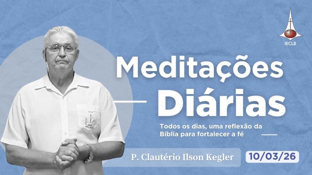 Capa do Video de Meditação Diária