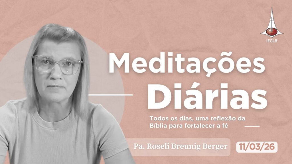 Capa do Video de Meditação Diária