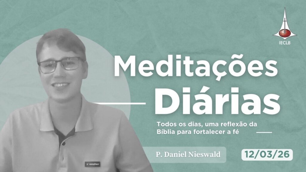 Capa do Video de Meditação Diária