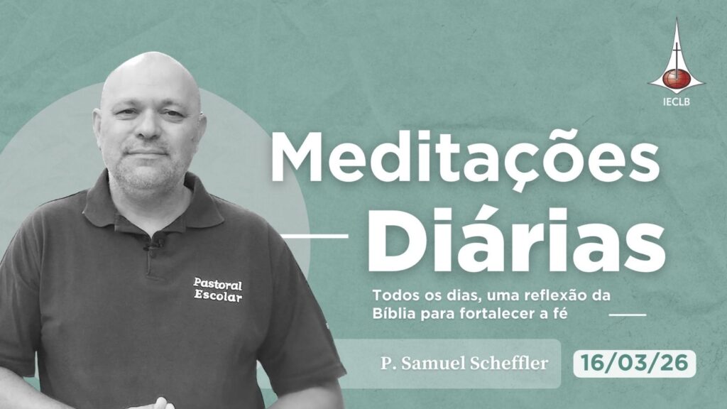 Capa do Video de Meditação Diária