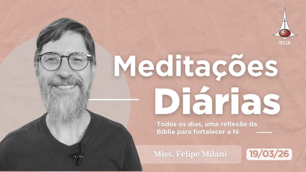 Capa do Video de Meditação Diária