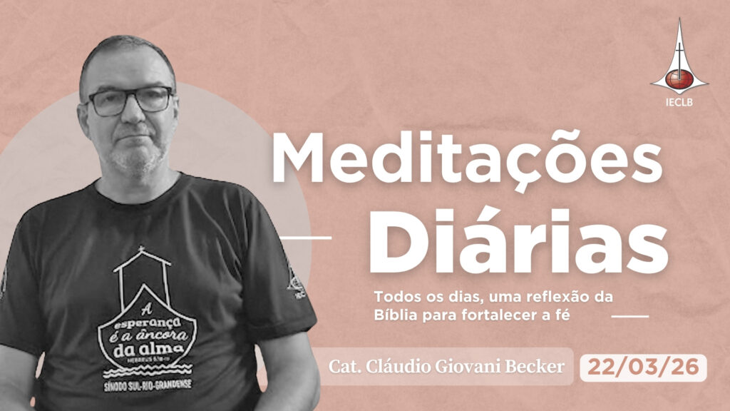 Capa do Video de Meditação Diária