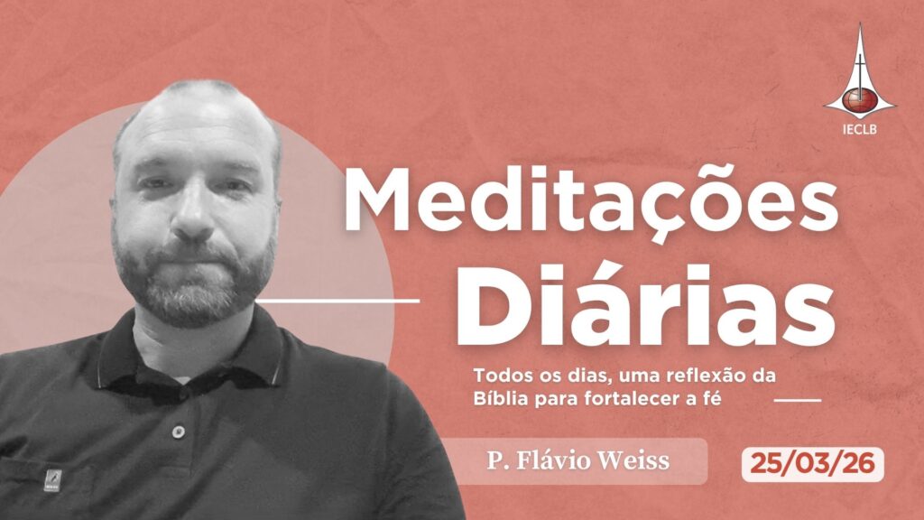 Capa do Video de Meditação Diária