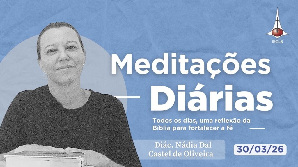Capa do Video de Meditação Diária