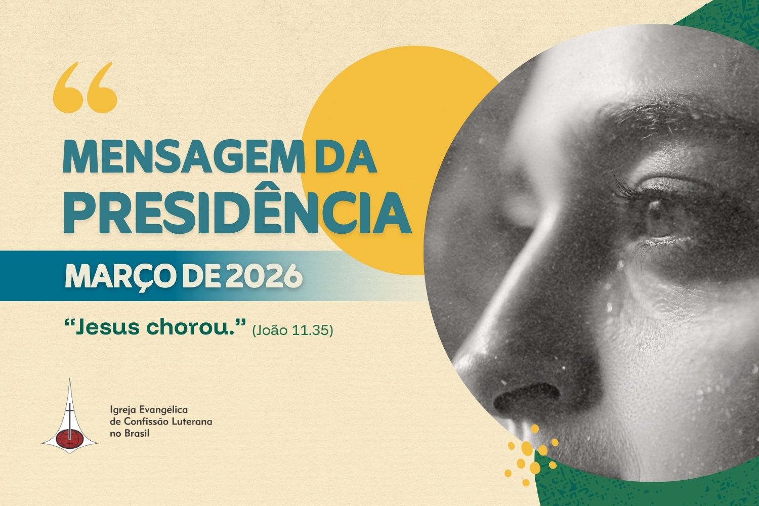 Mensagem da Presidência Março 2026