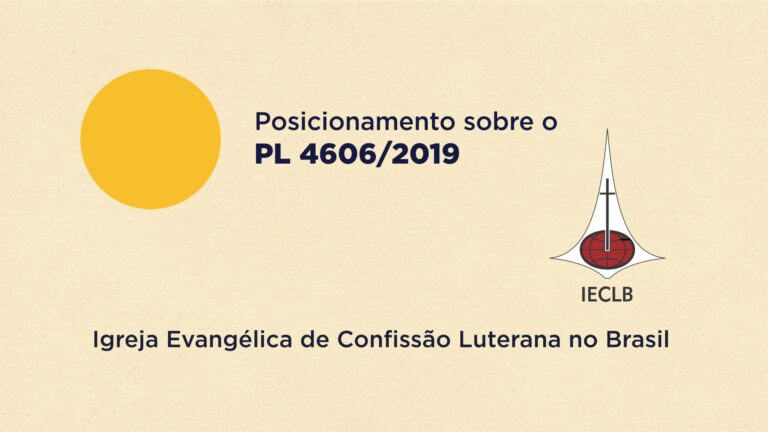 Posicionamento IECLB sobre PL 4606