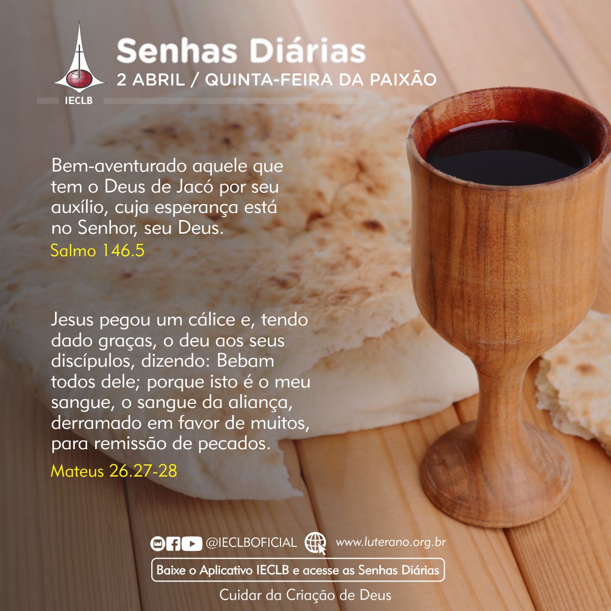 Senhas Diárias 02 04 2026