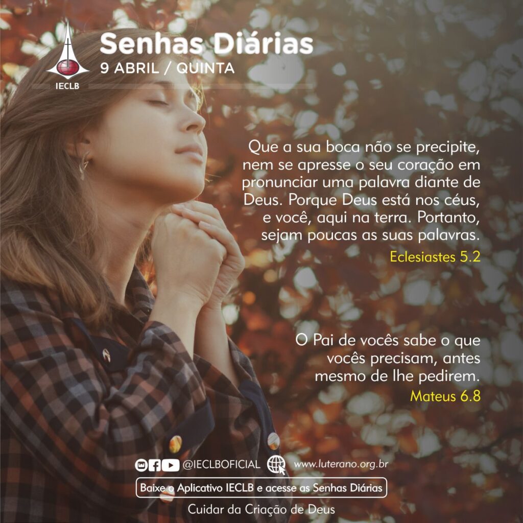 Senhas Diárias 09 04 2026