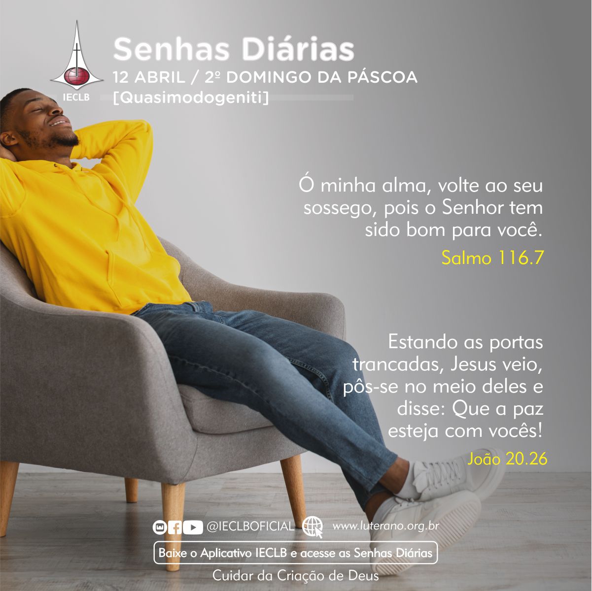 Senhas Diárias 12 04 2026