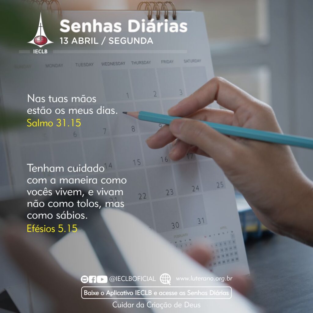 Senhas Diárias 13 04 2026