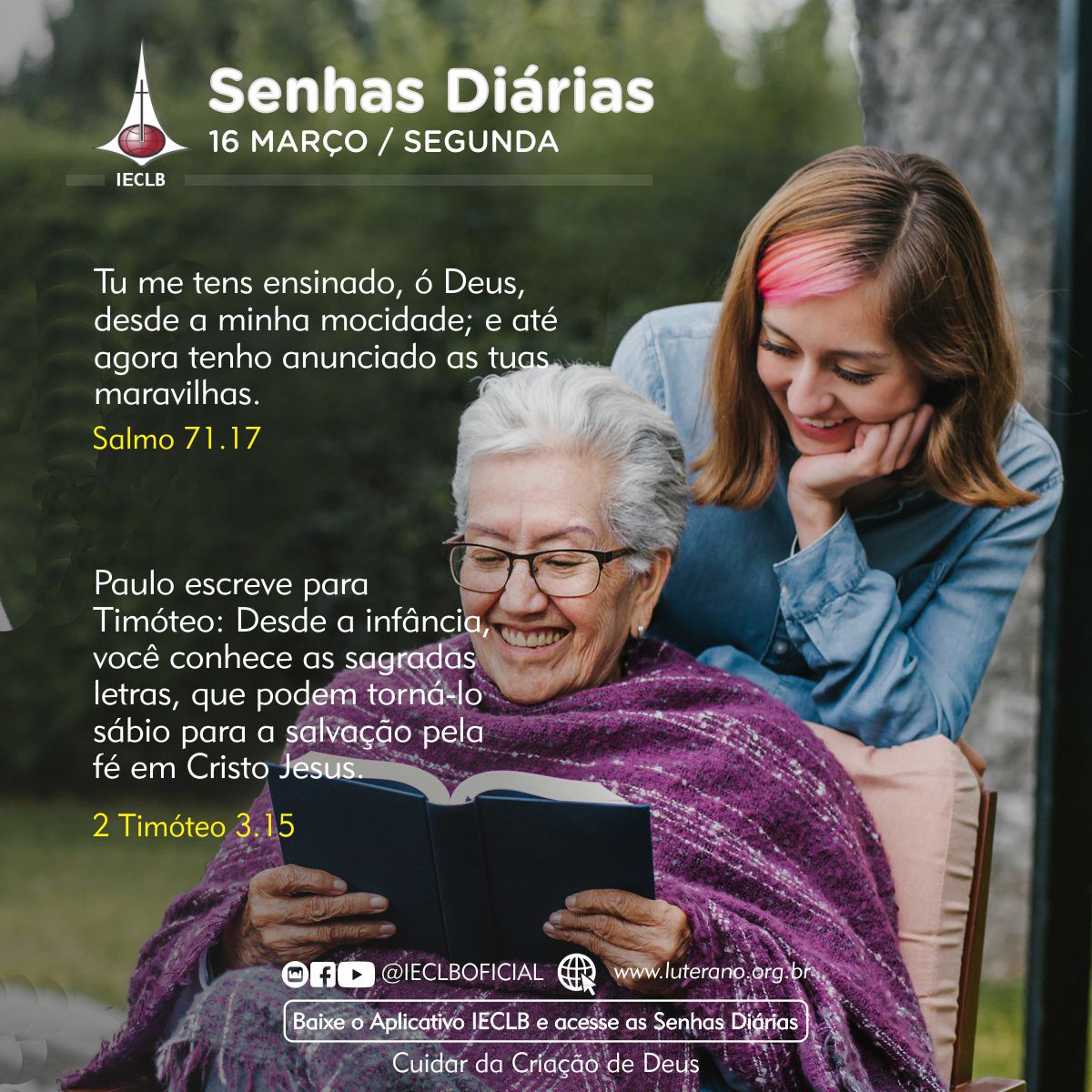 Senhas Diárias 16 03 2026