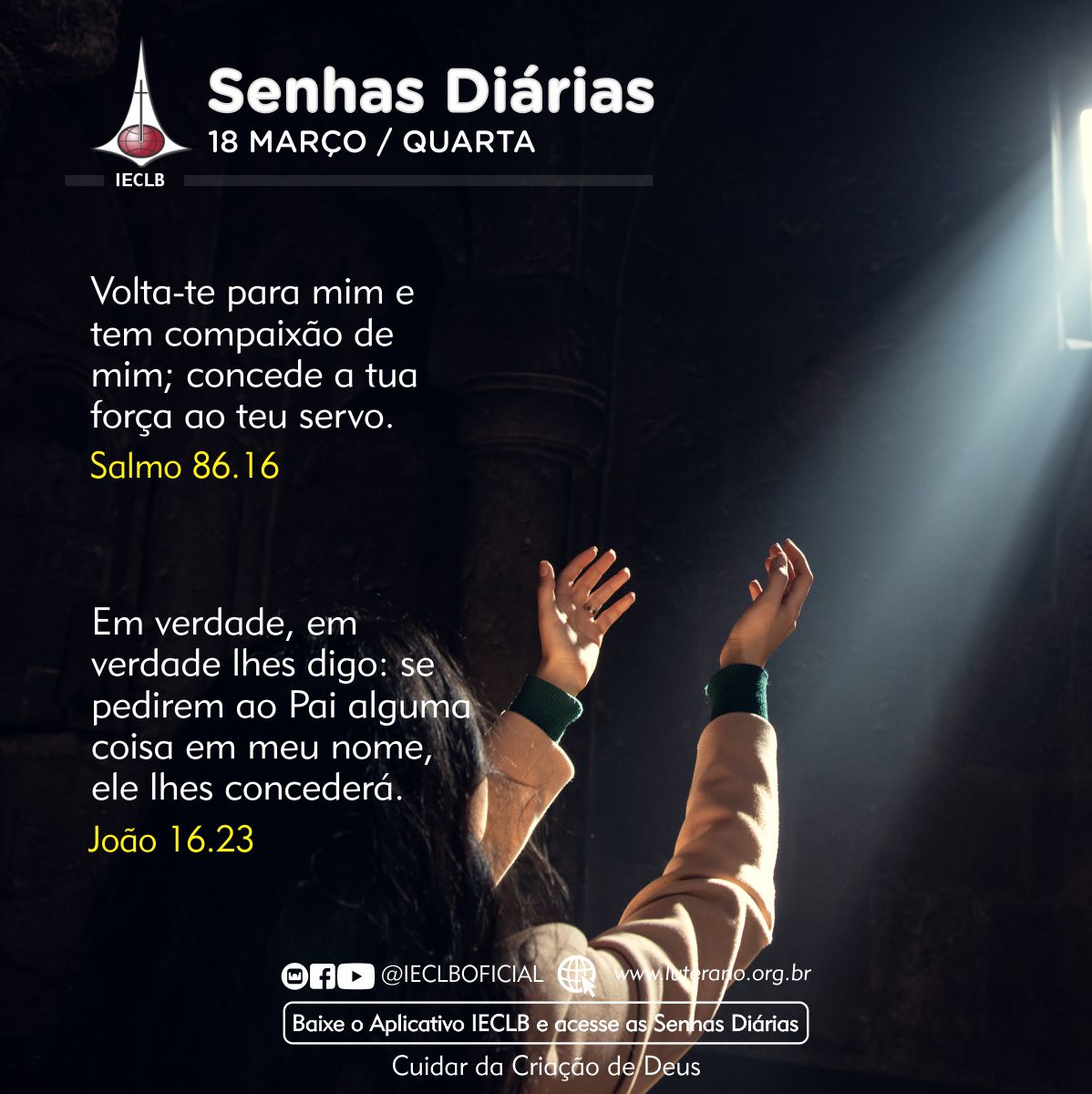 Senhas Diárias 18 03 2026