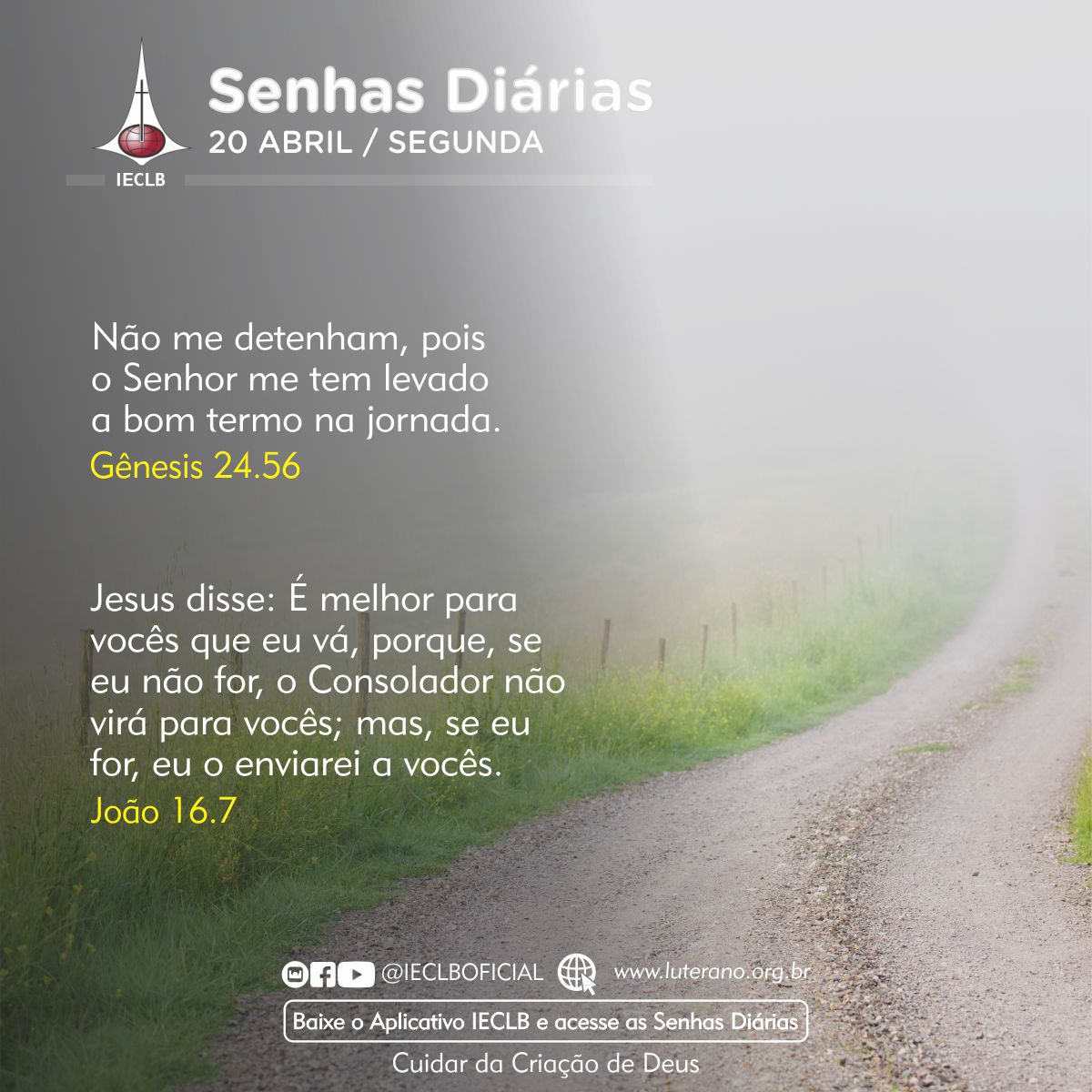 Senhas Diárias 20 04 2026