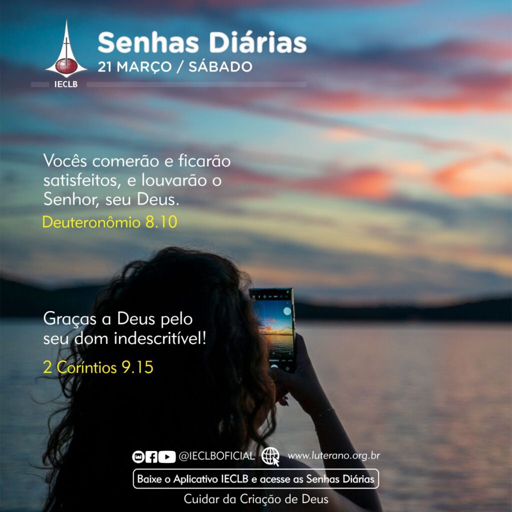Senhas Diárias 21 03 2026
