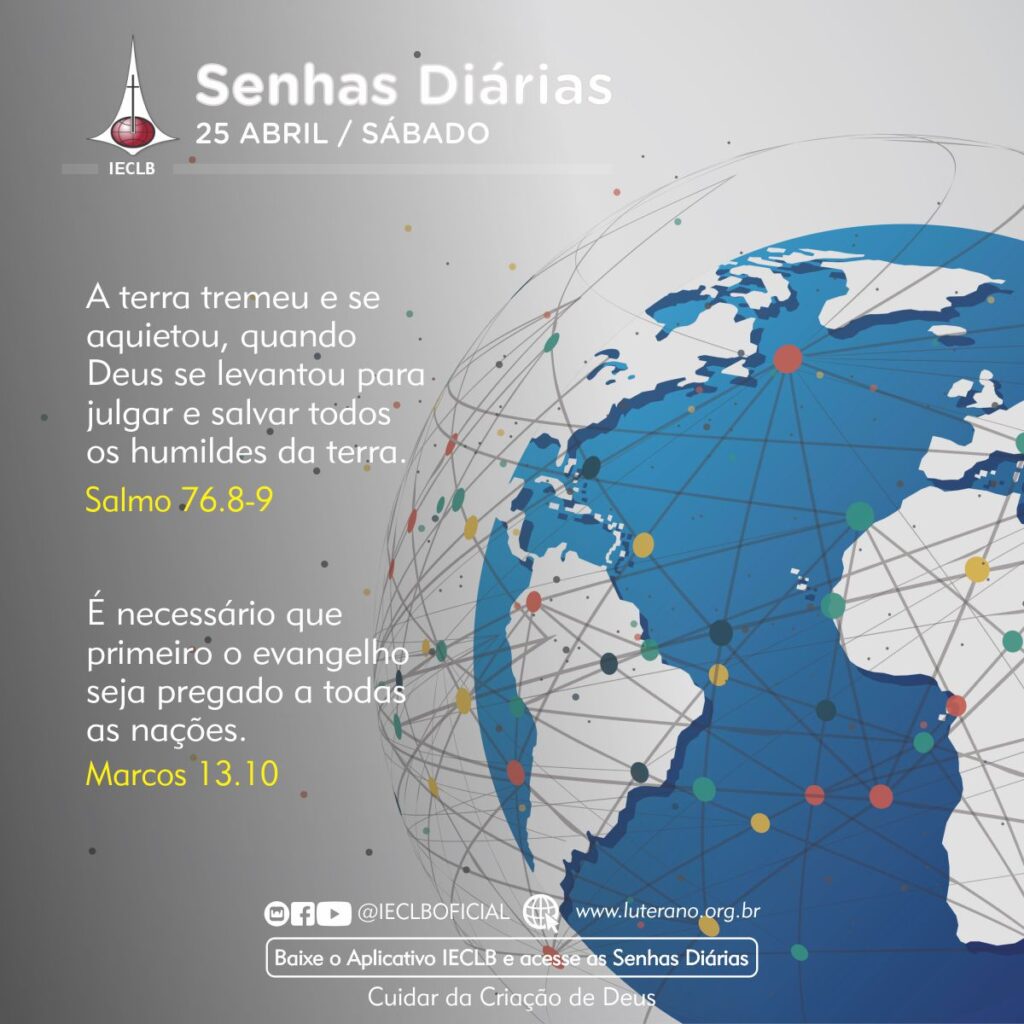 Senhas Diárias 25 04 2026