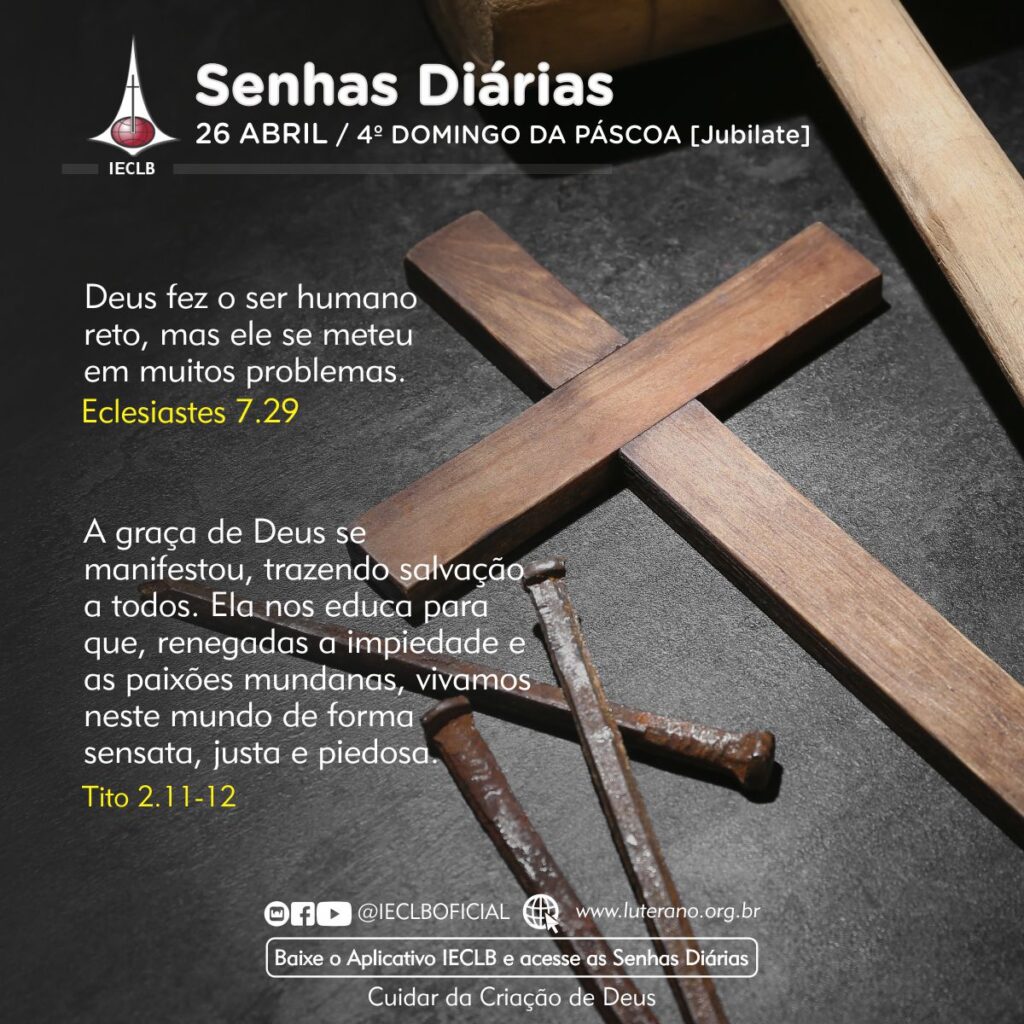 Senhas Diárias 26 04 2026