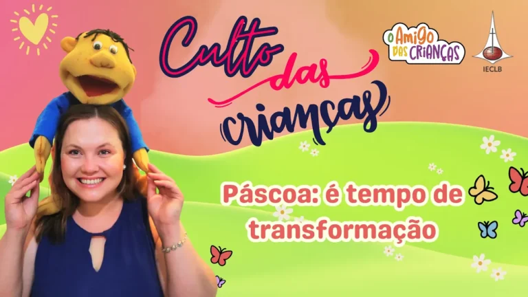 Culto das crianças - páscoa 2026