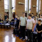 Grupo de Ensino Confirmatório de Agudo visita a Sede da IECLB