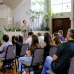 Grupo de Ensino Confirmatório de Agudo visita a Sede da IECLB