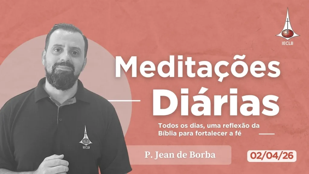 Capa do Video de Meditação Diária