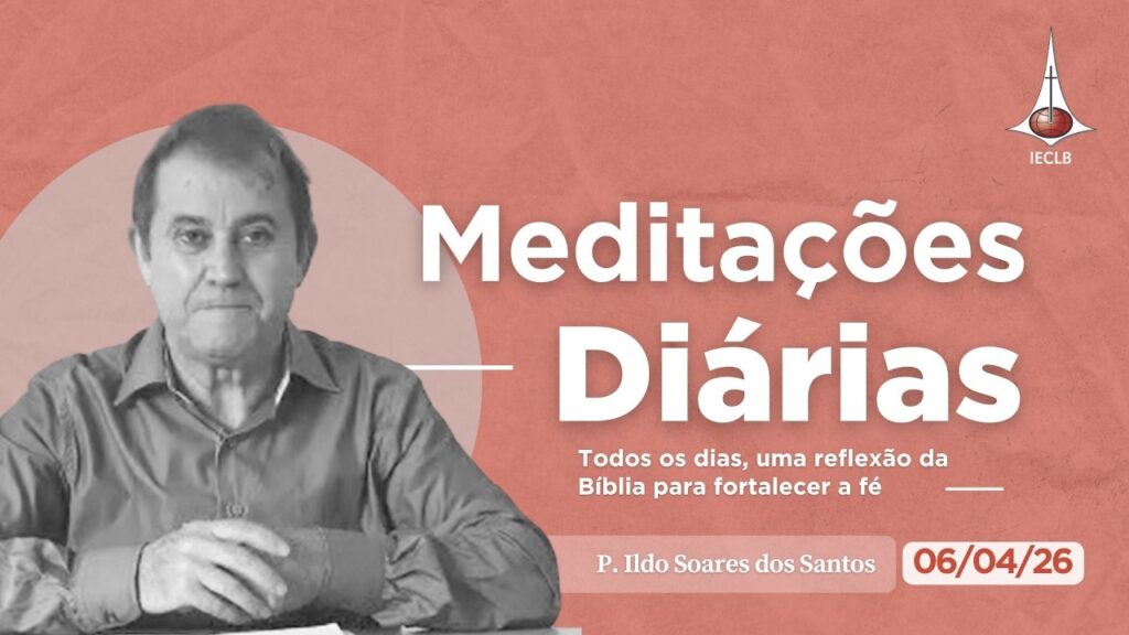 Capa do Video de Meditação Diária