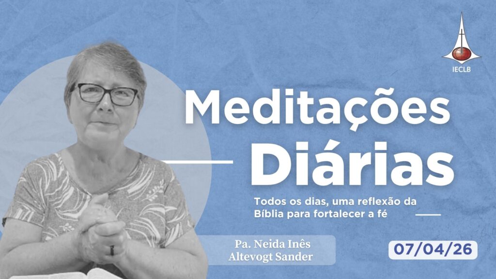 Capa do Video de Meditação Diária