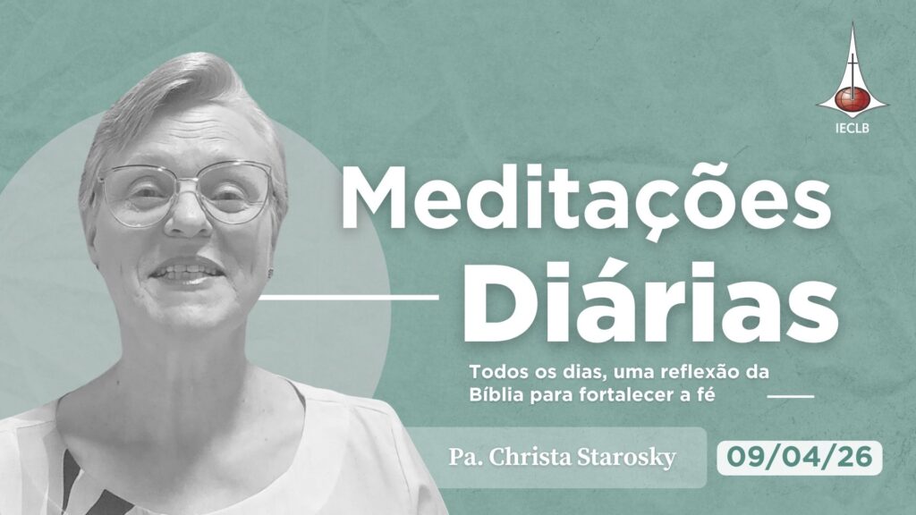Capa do Video de Meditação Diária