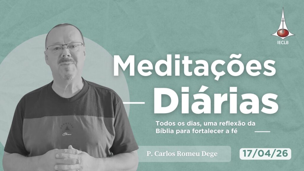 Capa do Video de Meditação Diária