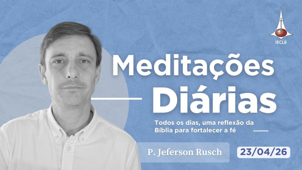 Capa do Video de Meditação Diária